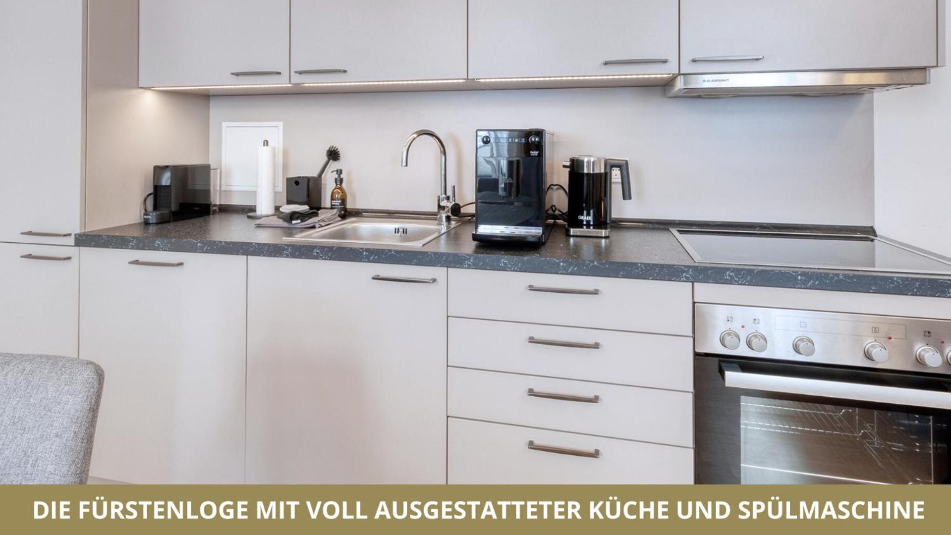 Neu Fuerstenloge 1-6 Pers Hinter Dem Markgraeflichen Opernhaus - 2 Schlafzimmer Mit Boxspringbetten 4 Einzel Oder 2 Doppelbetten, Balkon Und Einbaukueche, Barrierearm Bayreuth